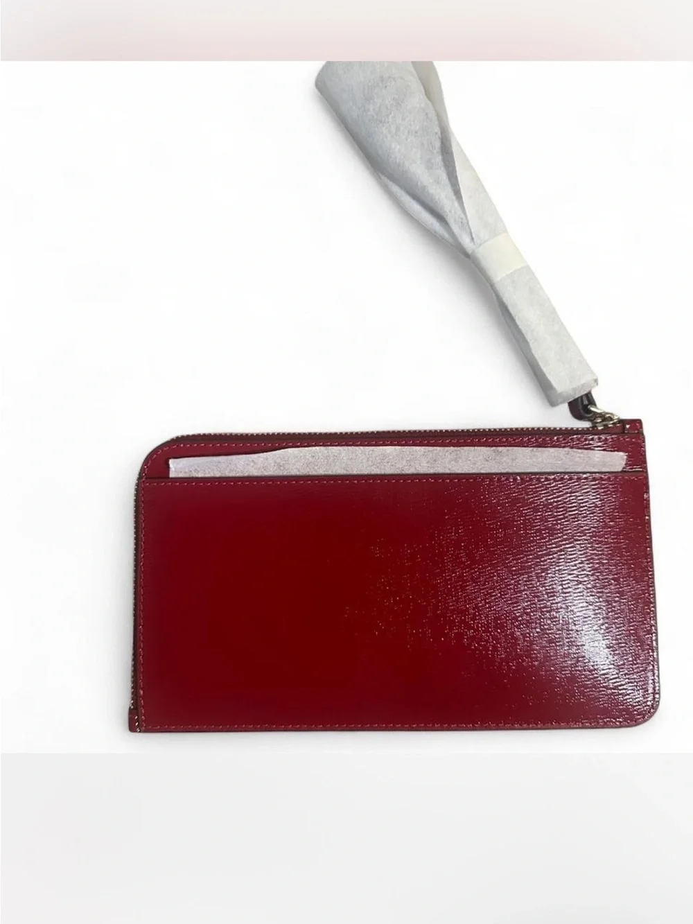 NEW Kate Spade New York Cherry Red Leather Wristlet